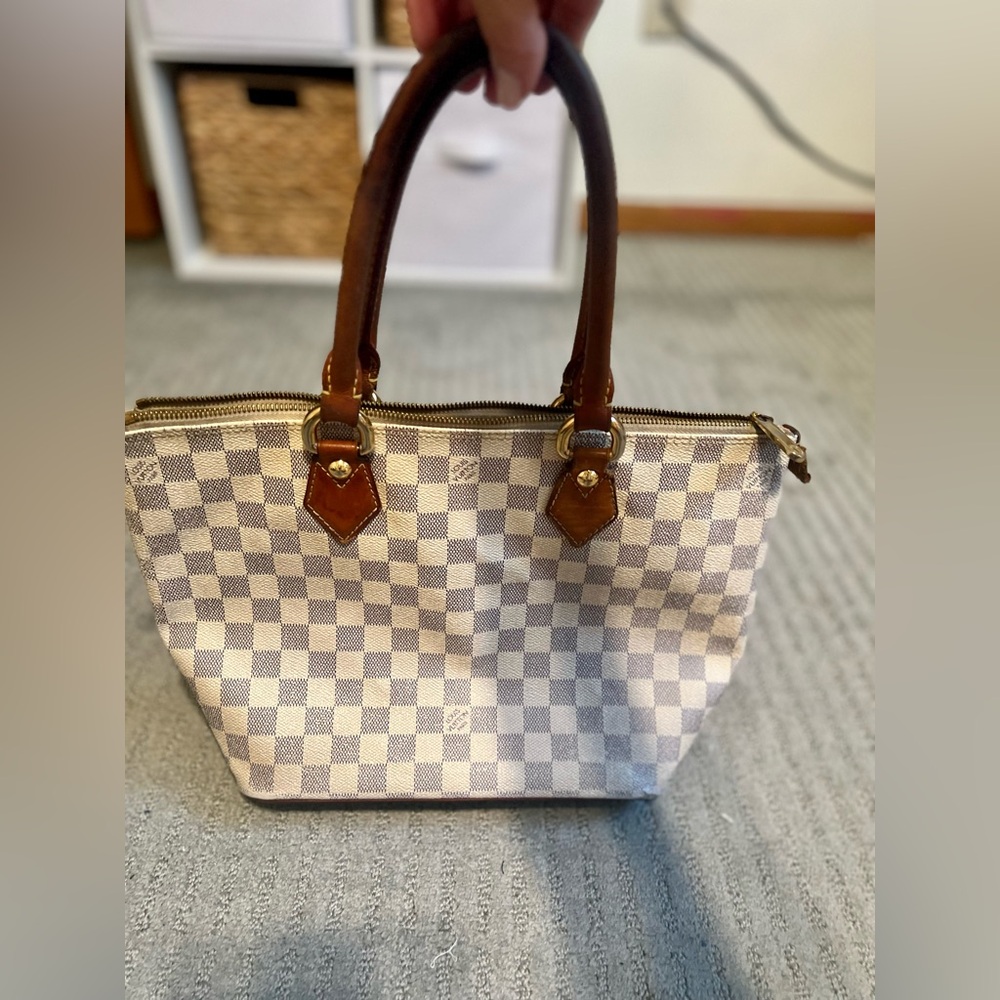 Well loved Louis Vuitton purse
